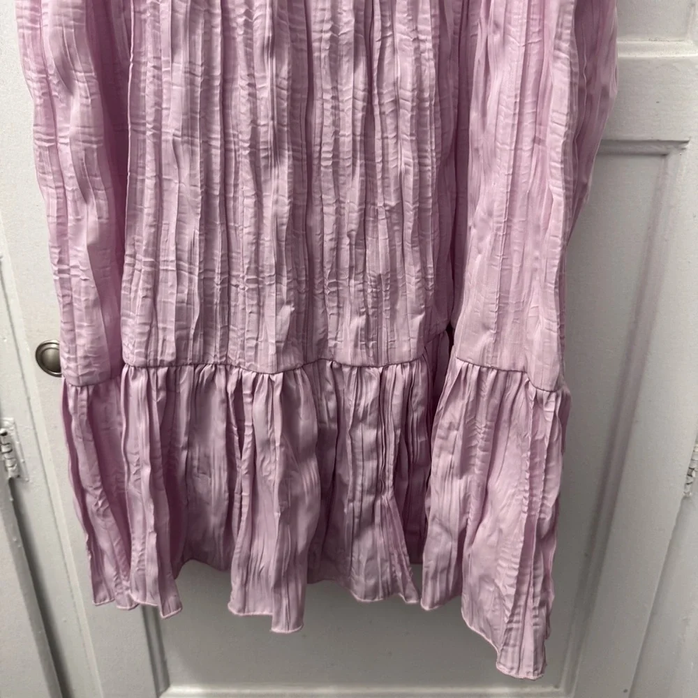 Urban Outfitters Lavender Tiered Mini Sundress